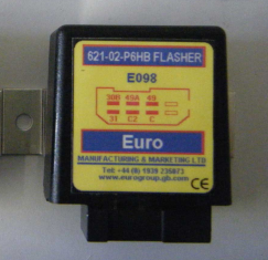 Flasher relay, 24 volt