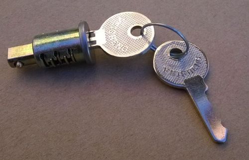 Barrel and keys for ignition switch
